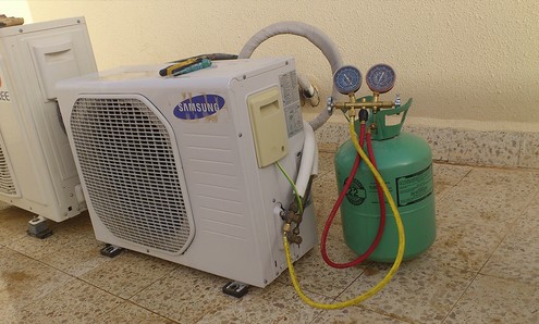 air conditioner gas refill